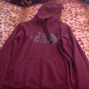 Oscar Vargas North Face hoodie